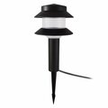 Glowflow 0.5 watt Black Low Voltage LED Pagoda Light GL2513896